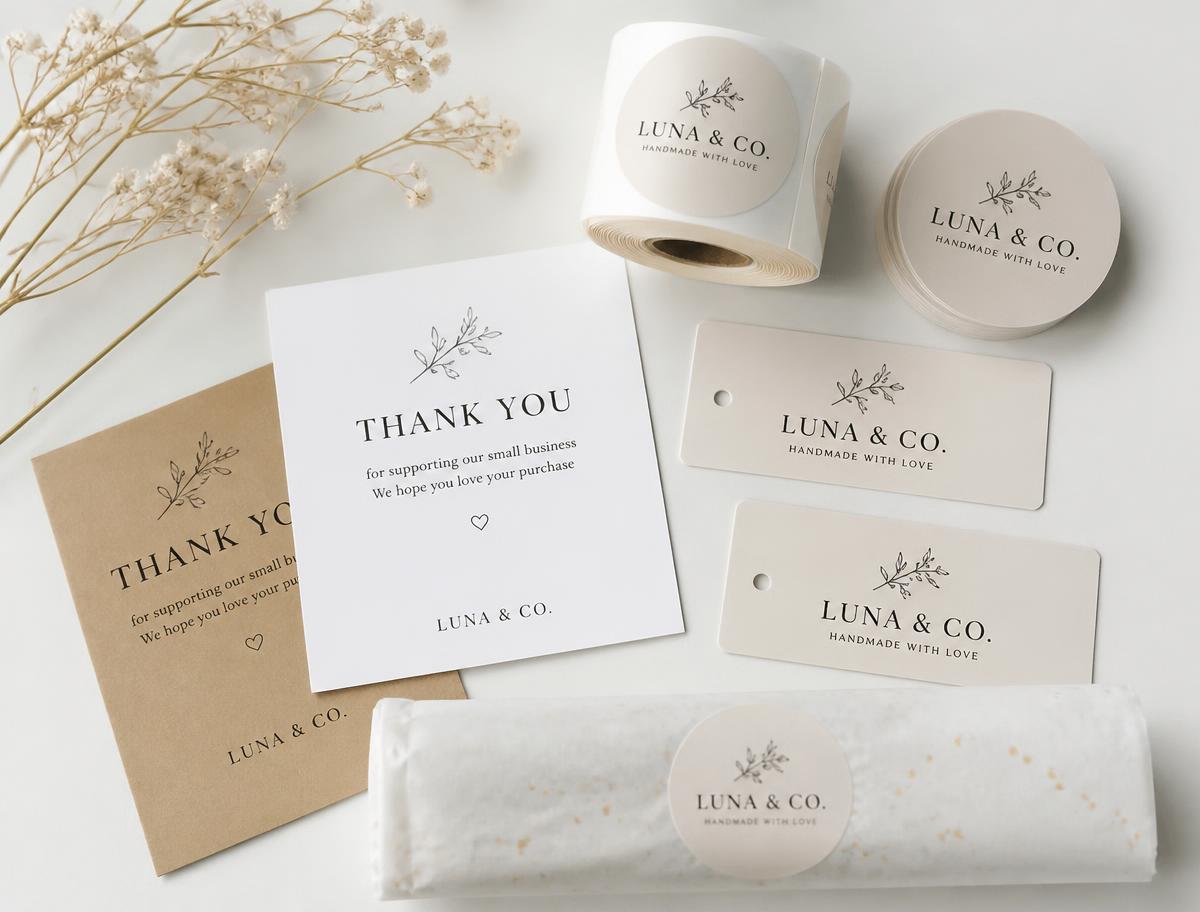 Branded product labels and stickers