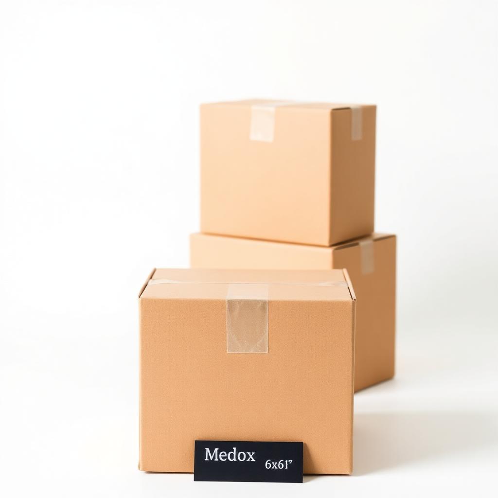 6x6x6 Shipping Boxes — MEDOX shipping supplies