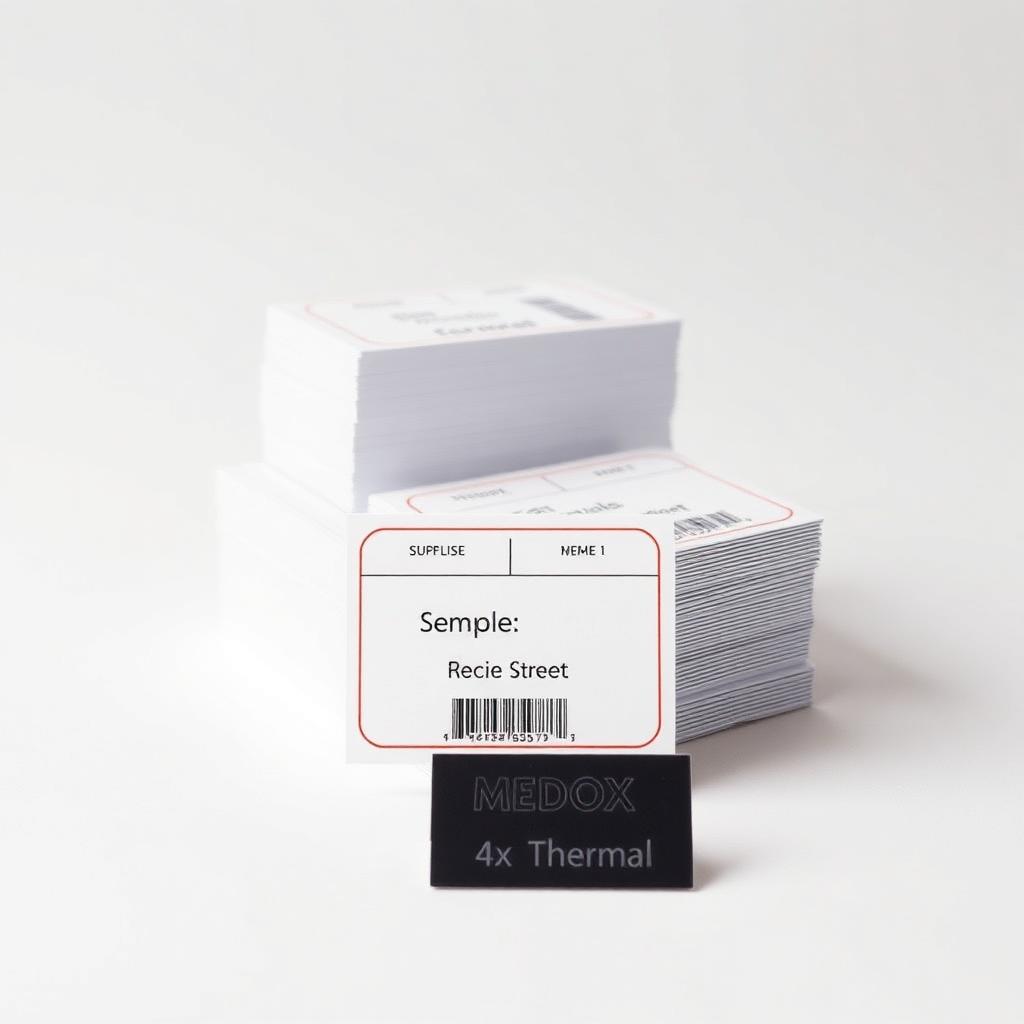 4x6 Direct Thermal Shipping Labels — MEDOX shipping supplies